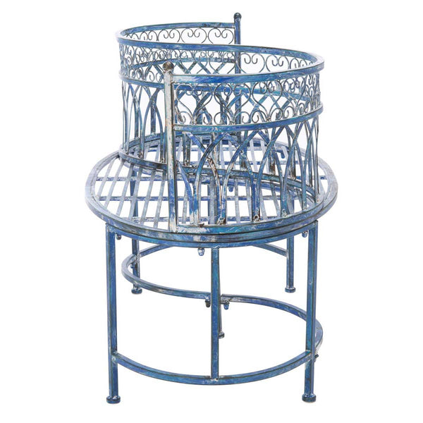 Safavieh Safavieh Lara Kissing Bench - Mossy Blue