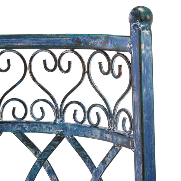 Safavieh Safavieh Lara Kissing Bench - Mossy Blue