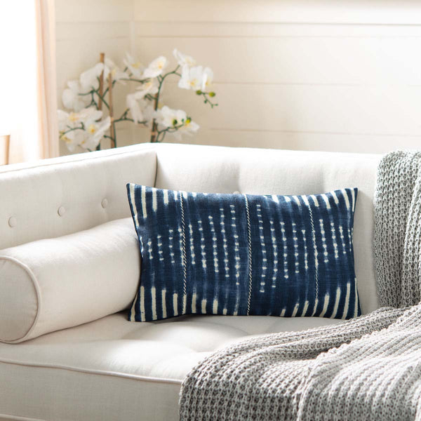 Safavieh Safavieh Laurena Pillow - Blue/Cream