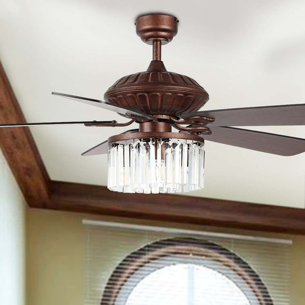 Safavieh Safavieh Laurila Ceiling Fan/Remote - Rust