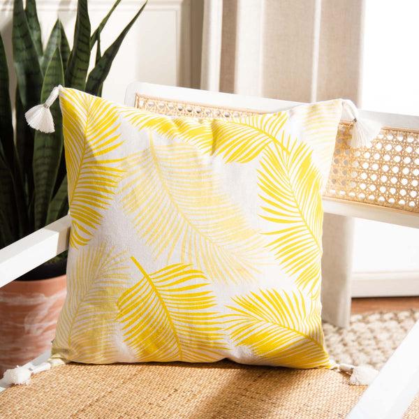 Safavieh Safavieh Lemi Pillow - Ivory/Yellow
