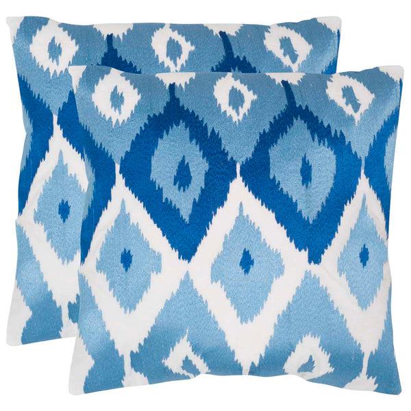 safavieh Safavieh Lexi Pillow Indigo Set Of 2