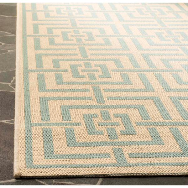Safavieh Safavieh Linden Rug LND128L - Cream / Aqua