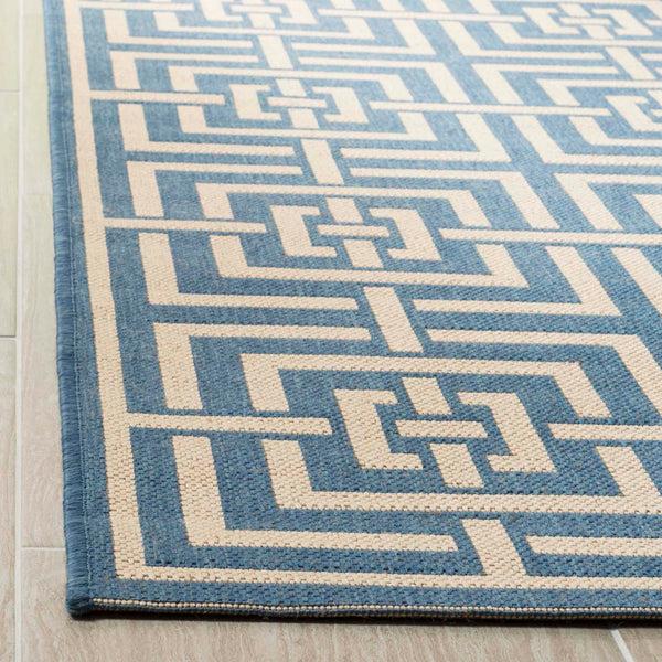Safavieh Safavieh Linden Rug LND128M - Blue / Creme