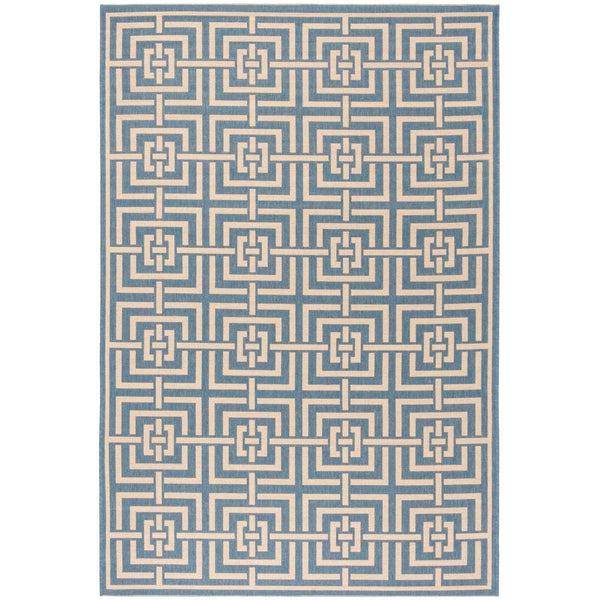 Safavieh Safavieh Linden Rug LND128M - Blue / Creme