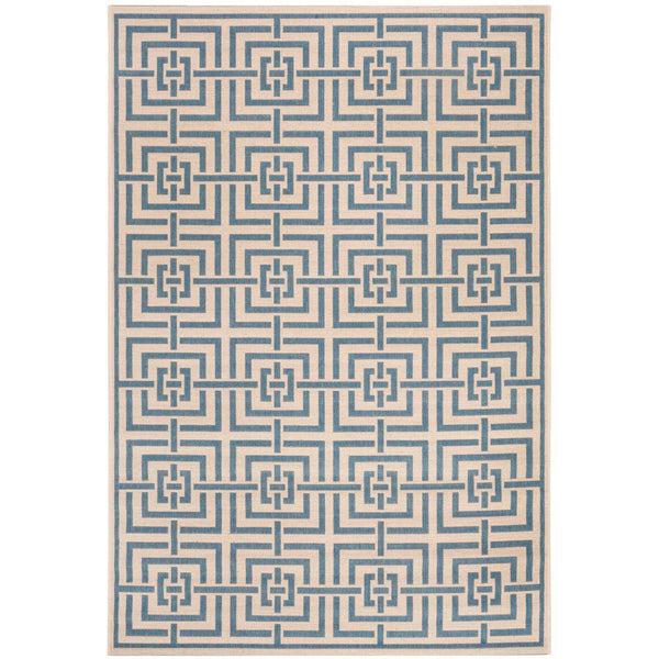 Safavieh Safavieh Linden Rug LND128N - Cream / Blue
