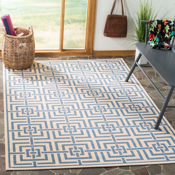 safavieh Safavieh Linden Rug LND128N - Cream / Blue