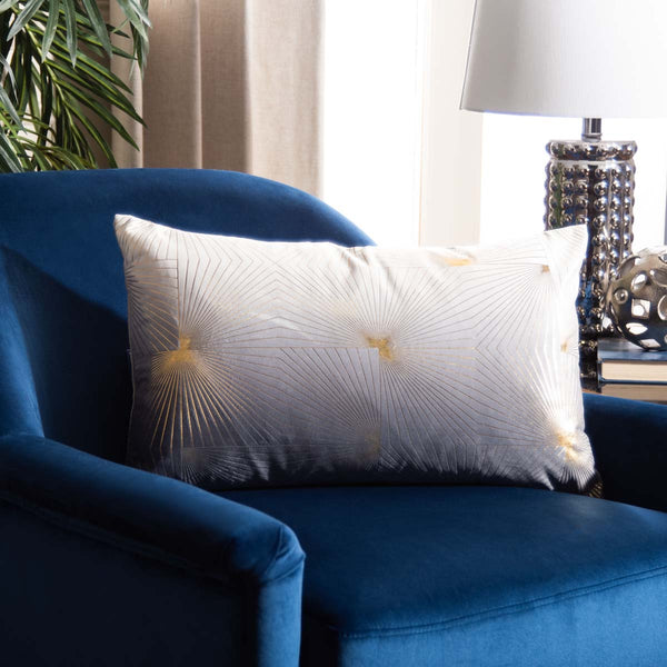 Safavieh Safavieh Loran Pillow - Grey/Gold