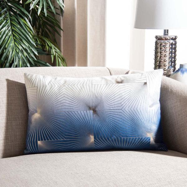 Safavieh Safavieh Loran Pillow - Navy/Grey