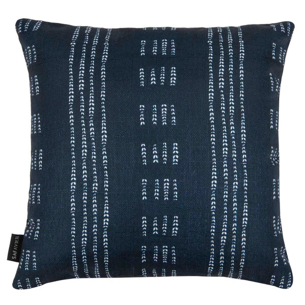 Safavieh Safavieh Madelyn Pillow - Deep Blue/White