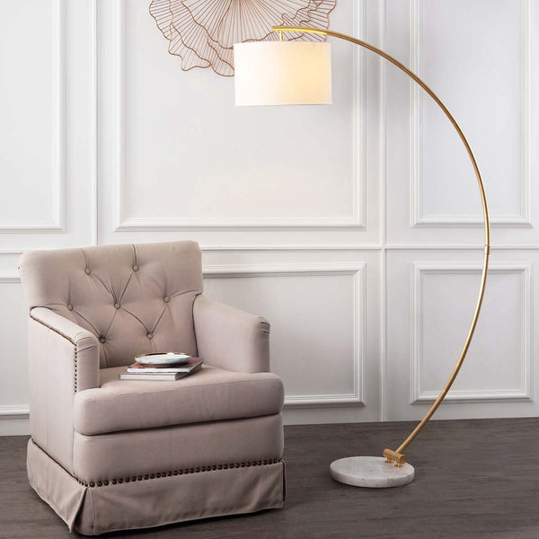 Safavieh Safavieh Madigan Floor Lamp - Gold / White
