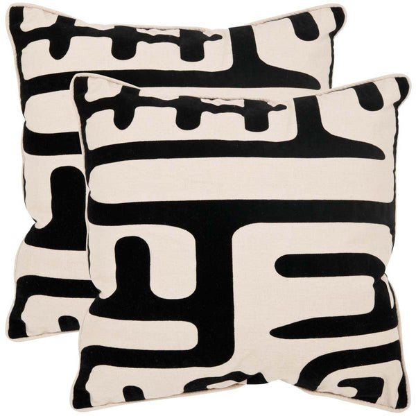 safavieh Safavieh Maize Pillow - Black