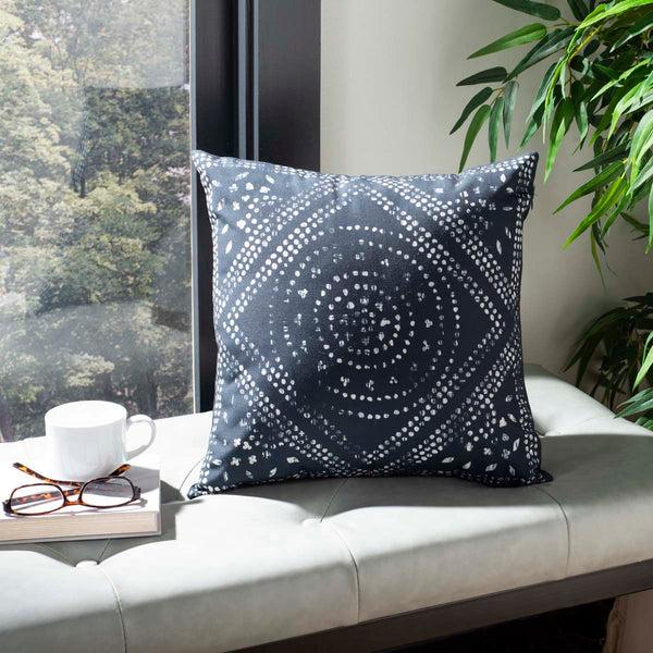 Safavieh Safavieh Mallory Pillow - Deep Blue/White
