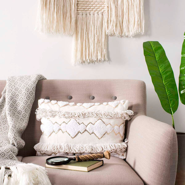 Safavieh Safavieh Marlin Pillow - White