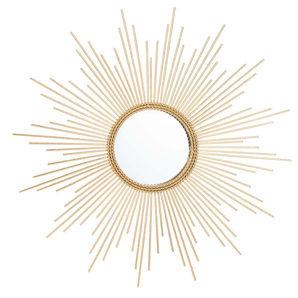 safavieh Safavieh Nahla Sunburst Mirror - Gold Leaf