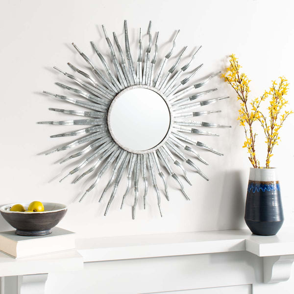 Safavieh Safavieh Naya Sunburst Mirror - Silver