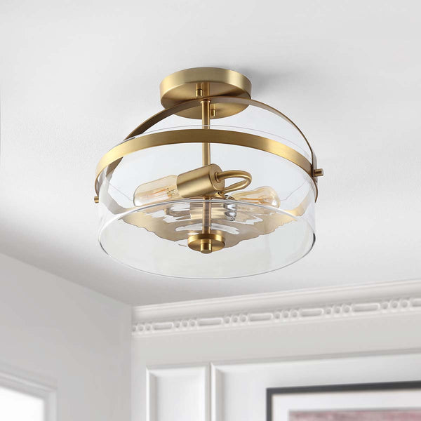 Safavieh Safavieh Nensor Flush Mount - Brass