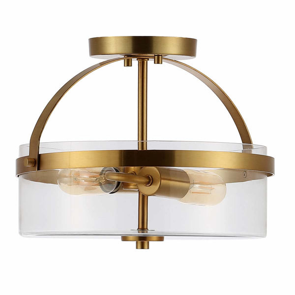 Safavieh Safavieh Nensor Flush Mount - Brass