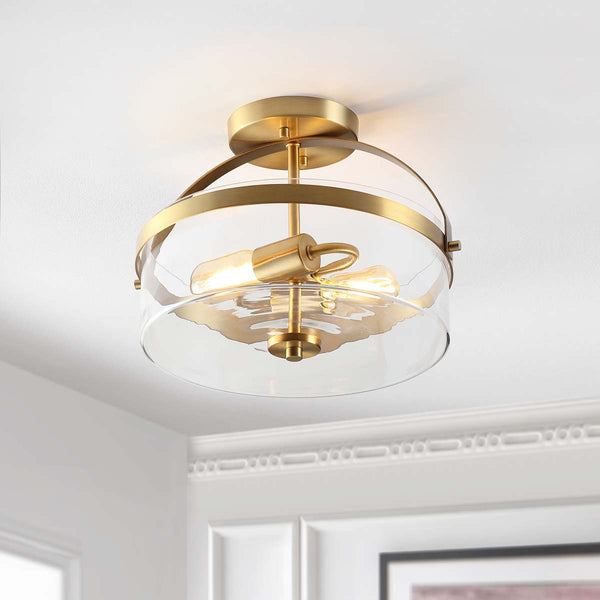 Safavieh Safavieh Nensor Flush Mount - Brass