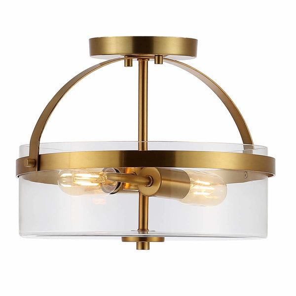 safavieh Safavieh Nensor Flush Mount - Brass