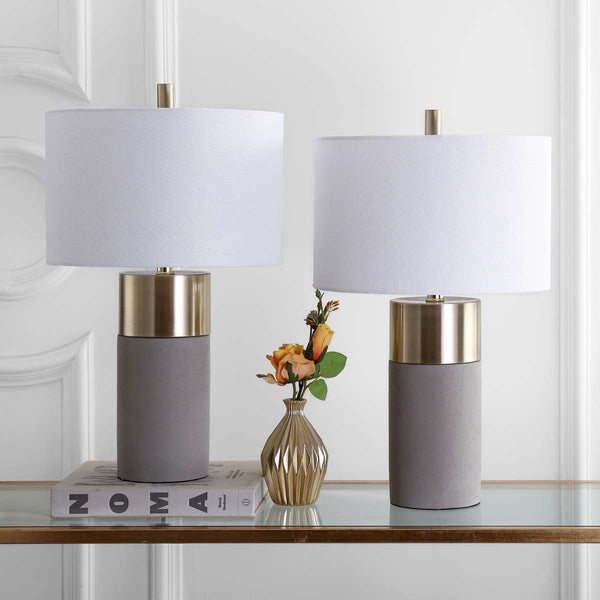 Safavieh Safavieh Oliver Table Lamp-Grey (Set Of 2)