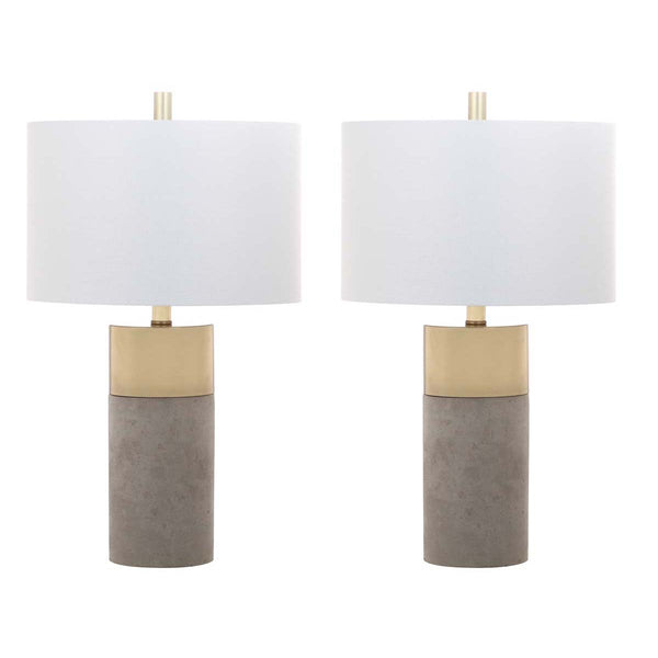 safavieh Safavieh Oliver Table Lamp-Grey (Set of 2)
