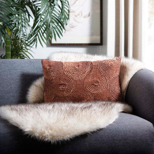 Safavieh Safavieh Omi Pillow - Burtn Orange