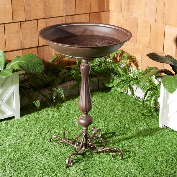 Safavieh Safavieh Orian Bird Bath - Rustic Brown