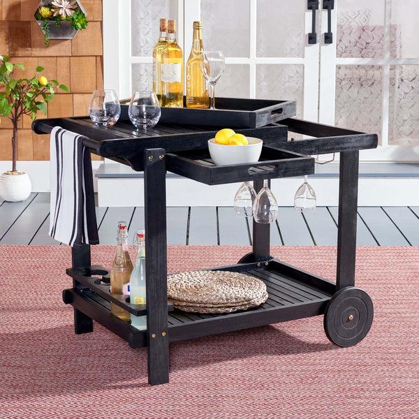 Safavieh Safavieh Orland Tea Trolly - Black