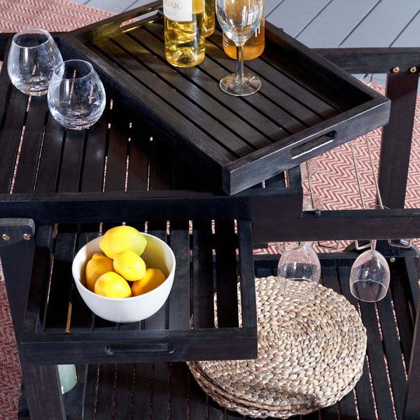 Safavieh Safavieh Orland Tea Trolly - Black