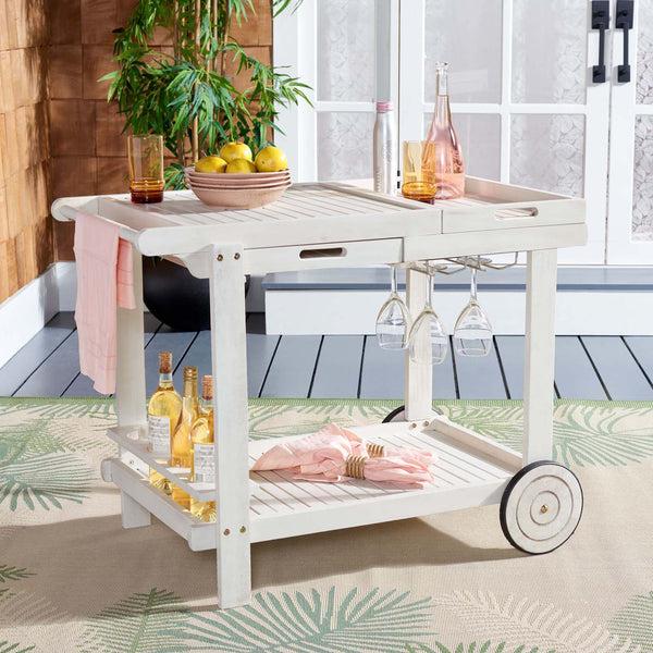 Safavieh Safavieh Orland Tea Trolly - White