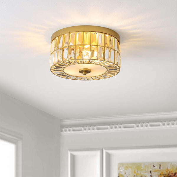 Safavieh Safavieh Parda Flush Mount - Brass