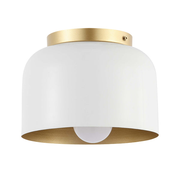 safavieh Safavieh Peale Flush Mount - White/Gold