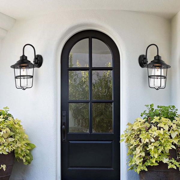 Safavieh Safavieh Penber Outdoor Wall Sconce - Black