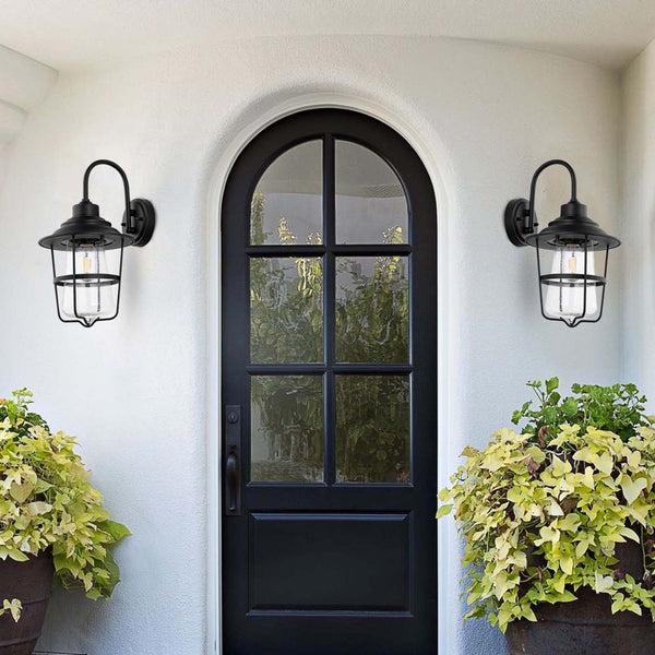 Safavieh Safavieh Penber Outdoor Wall Sconce - Black
