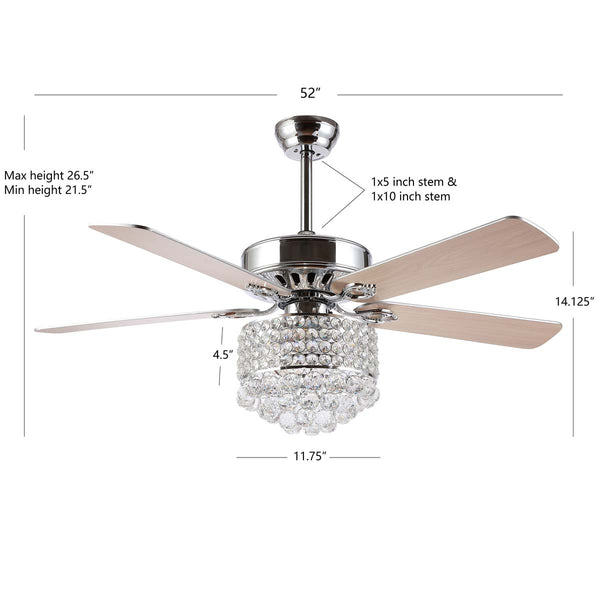 Safavieh Safavieh Pramton Ceiling Light Fan