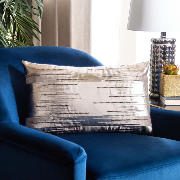 Safavieh Safavieh Prasla Pillow - Taupe/Gold