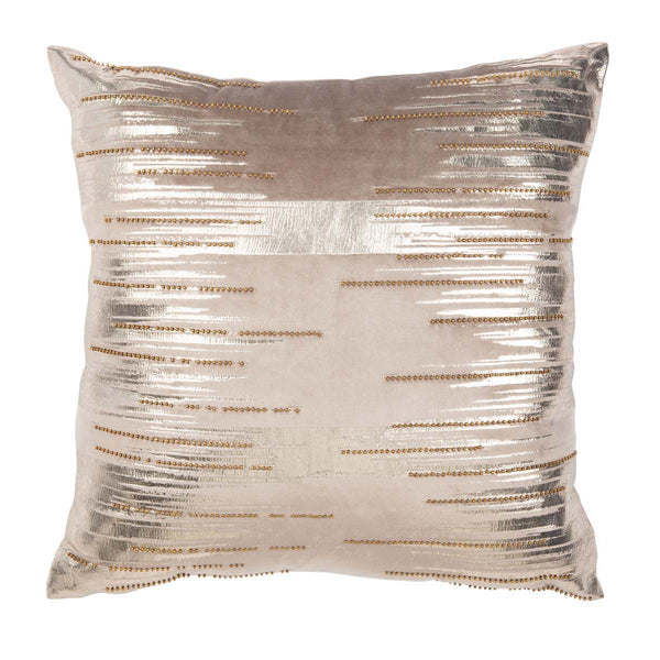 Safavieh Safavieh Prasla Pillow - Taupe/Gold