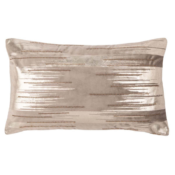 safavieh Safavieh Prasla Pillow - Taupe/Gold
