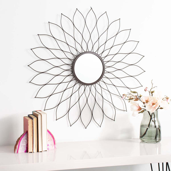 Safavieh Safavieh Ravin Sunburst Mirror - Champagne