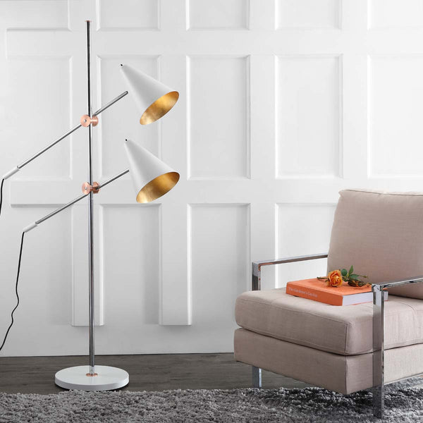 Safavieh Safavieh Reed 71 Inch H Floor Lamp-White