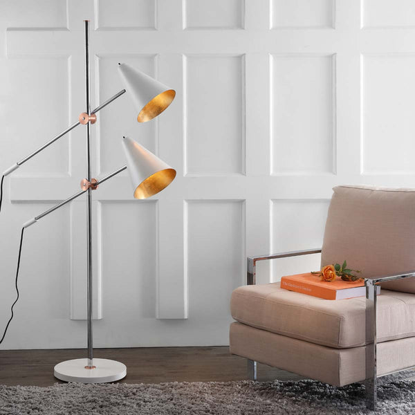 Safavieh Safavieh Reed 71 Inch H Floor Lamp-White