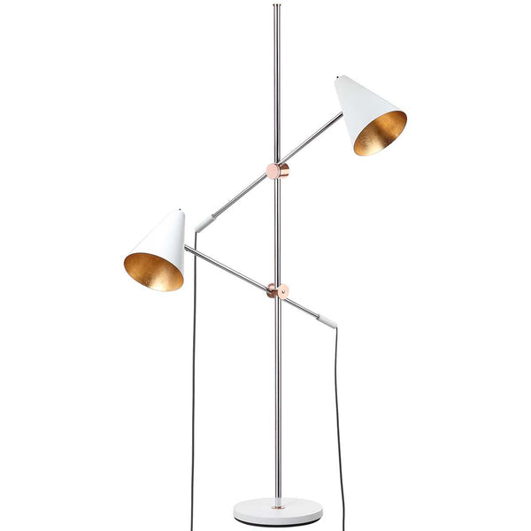 safavieh Safavieh Reed 71 Inch H Floor Lamp-White