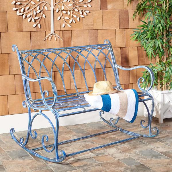 Safavieh Safavieh Ressi Rock Bench - Mossy Blue