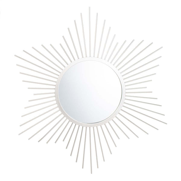 safavieh Safavieh River Sunburst Mirror - Silver