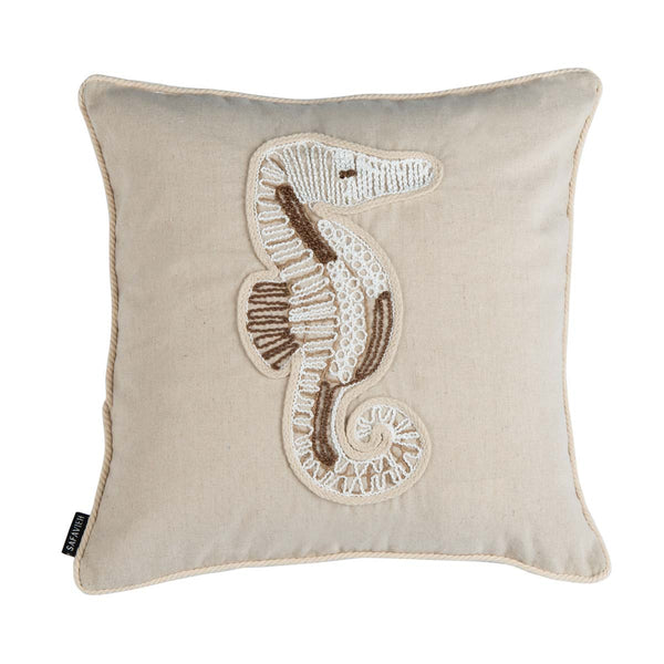 safavieh Safavieh Sanden Seahorse Pillow - Natural