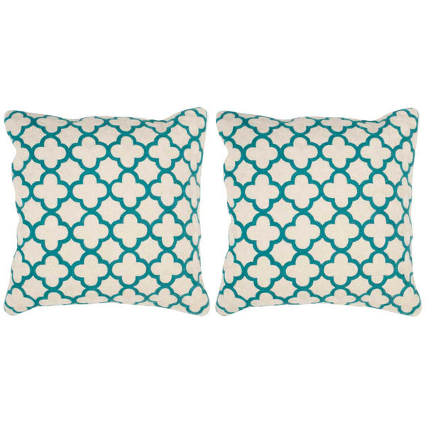 Safavieh Safavieh Sandre Pillow - Teal