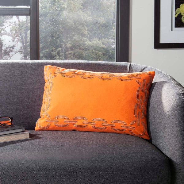 Safavieh Safavieh Sibine Pillow-Orange