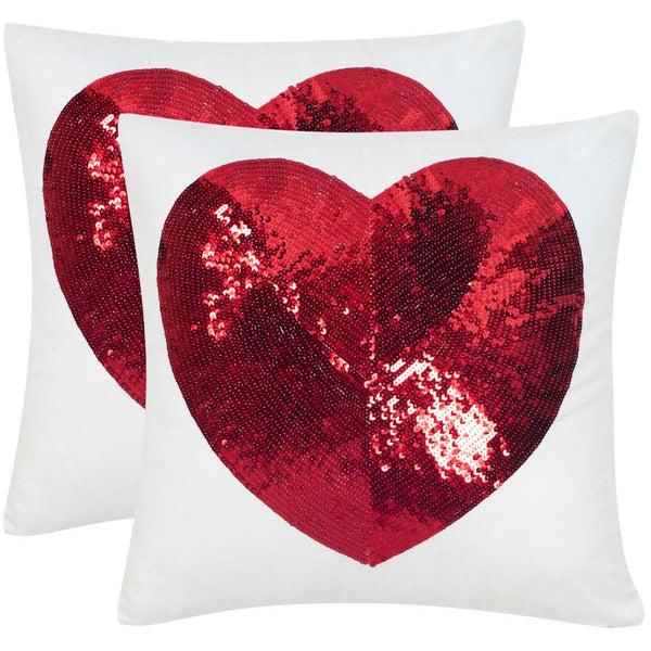 safavieh Safavieh Sweet Heart Pillow - Red