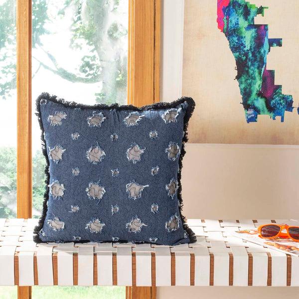Safavieh Safavieh Tosh Pillow - Blue/Navy